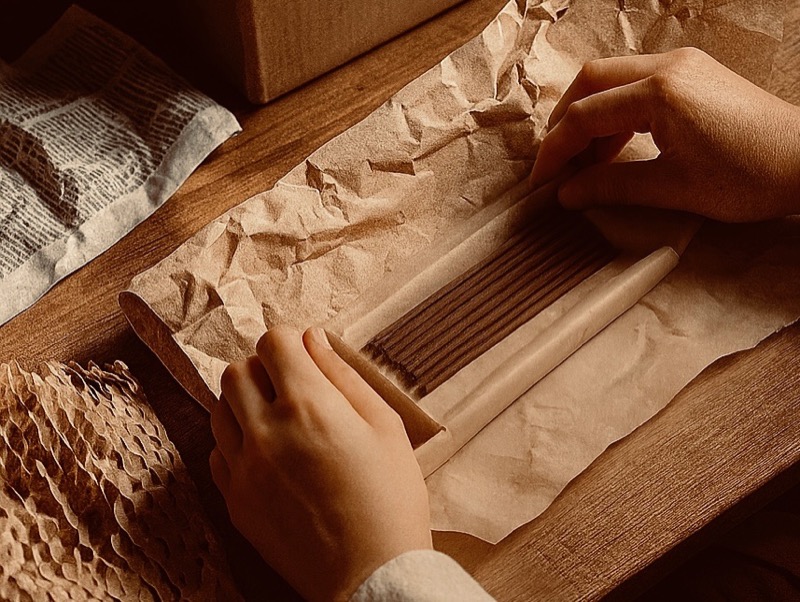 手仕事で包む線香